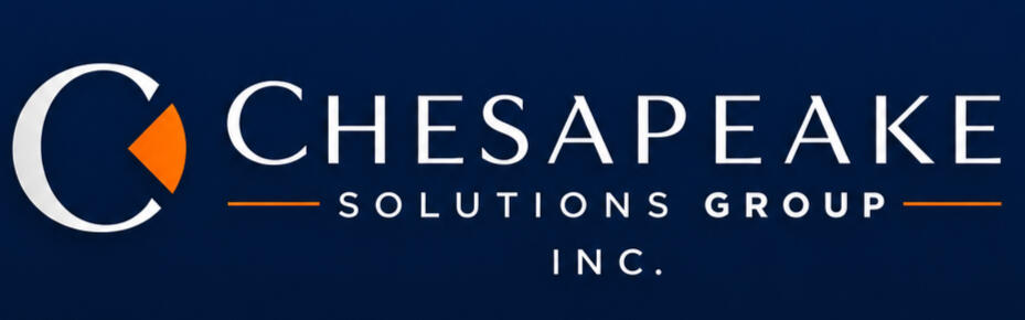 CSG. Financial logo, Chesapeake Solutions Group inc.